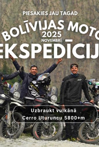 Attēls - Bolīvijas moto eskpedīcija
