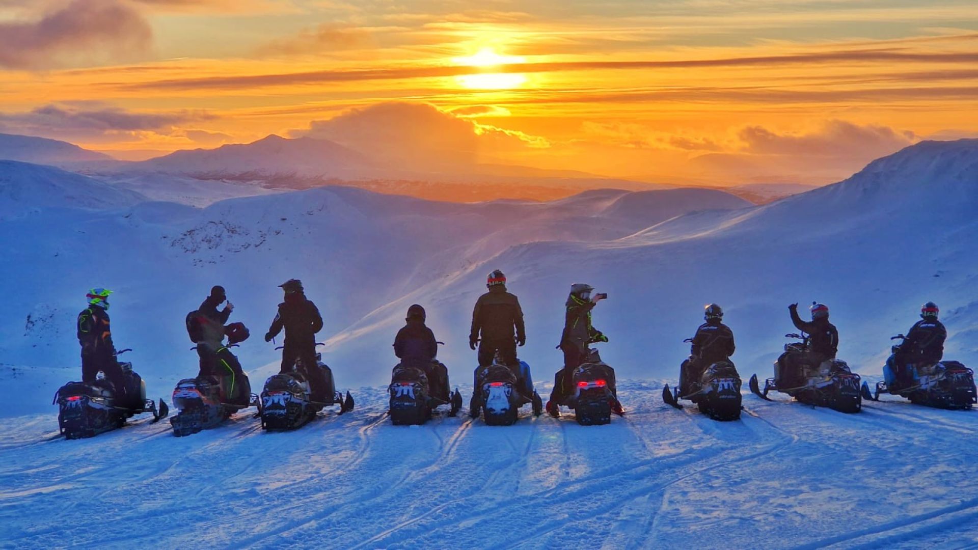 Galerija Sniega motociklu ekspedīcija Zviedrijā! (0)