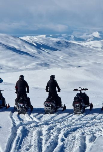 Attēls - Sniega motociklu ekspedīcija Zviedrijā!