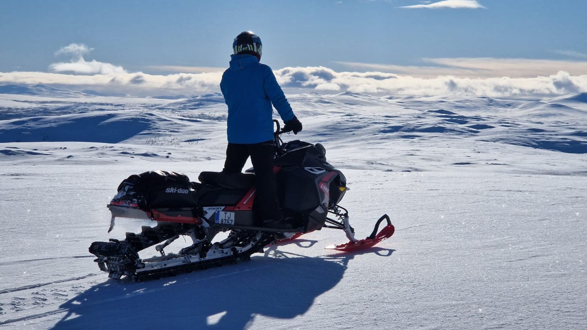 Galerija Sniega motociklu ekspedīcija Zviedrijā! (4)