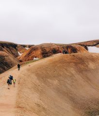 Laugavegur & Fimmvörðuháls, Islande - pārgājiens cauri ugunij un ledum